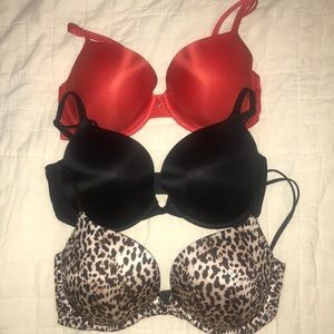 Victoria Secret push-up bras